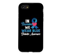 In November We Wear Blue Diabetes Awareness T1D T2D Diabetic Case for iPhone SE (2020) / 7/8