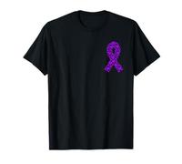 In November We Wear Purple Ribbon Pancreatic Cancer Warrior T-Shirt