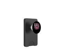 In October We Wear Pink Breast Cancer Leopard High Heels PopSockets PopWallet for MagSafe