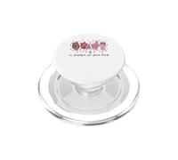 In October We Wear Pink Football Awareness Supporters PopSockets PopGrip for MagSafe