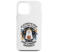 In October We Wear Yellow Blue Down Syndrome Ghost Case for iPhone 13 Pro Max