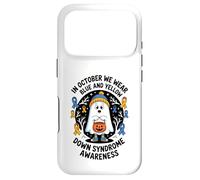 In October We Wear Yellow Blue Down Syndrome Ghost Case for iPhone 17 Pro
