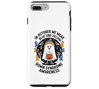 In October We Wear Yellow Blue Down Syndrome Ghost Case for iPhone 7 Plus/8 Plus