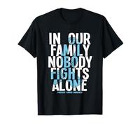 in Our Family Nobody Fights Alone Prostate Cancer Awareness T-Shirt