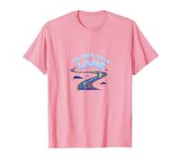 in Our Own Lane: Unique Path Motivational Quote T-Shirt, Men, Pink, L
