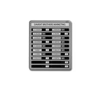 In/Out Board - 20 Names 35538093