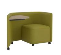 In Out Office BU2266 Panel lounge chair with desk Andreu World