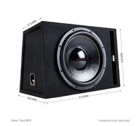 In Phase BX12PL 12" Slot Ported Subwoofer Enclosure