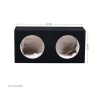 In Phase BX210S Double 10" Sealed Subwoofer Enclosure