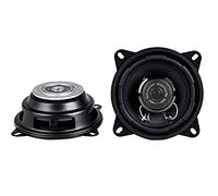 In Phase Car Audio SXT1035 Speaker - 4 Inch (10cm) Round, 200W, 2-Way Coaxial Shallow-Mount Speaker (2 x Speakers)