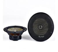 In Phase 600W Total 2-Way 6.5" 16.5cm Car Door Component Speakers Tweeters Grill