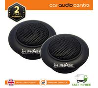 In Phase SXT1 1/2" PEI Silk Dome Tweeters 200W Flush Surface Swivel Mount