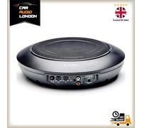 In Phase USW10 300W Compact Active Underseat Subwoofer, Wiring Kit + Bass Remote