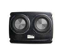 In Phase USW12 Car Audio 600W 12" Underseat Ultra Slim Compact Active Subwoofer System, Die-Cast Aluminium