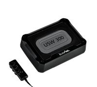 In Phase Car Audio USW300 300W Underseat Ultra Slim Compact Active Subwoofer...