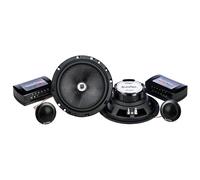 In Phase 600W Total 2-Way 6.5" 16.5cm Car Door Component Speakers Tweeters Grill