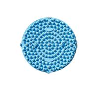 in-Place Slow Jogging Acupressure Mat - Round Foot Massage Pad for Health Walking, with Magnetic Points, Home Fitness Training Accessories for Plantar Fasciitis Relief(Blue,Small)