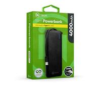 iN Powerbank Slim Power Bank with Built-in Type-C Cable | Ultra-Portable Fast Charging | Light Weight | LED Indicators | Comes with Powerbank Charging Cable(4000mAh)