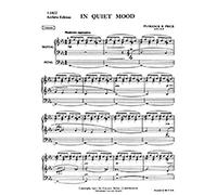 In Quiet Mood. Organ.