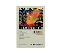 In Rainbows by Radiohead Canvas Wall Art Living Modern Family Bedroom Music Movie Cartoon Poster 12x18inch(30x45cm) Unframe-style
