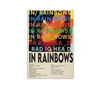 In Rainbows by RadioheadArt Image Printing Modern Family Bedroom Decoration Limited Edition Poster Printing Room Aesthetics Canvas Wall Youth And Girls Dormitory DecorationUnframe-style12x18inch(30x45
