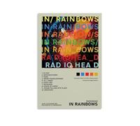 In Rainbows(Radiohead Album) Canvas Wall Art Living Modern Family Bedroom Music Movie Cartoon Poster 08x12inch(20x30cm) Unframe-style