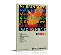 In Rainbows(Radiohead Album) Canvas Wall Art Living Modern Family Bedroom Music Movie Cartoon Poster 08x12inch(20x30cm) Frame-style