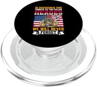 In Reverence And Tribute To The Fallen Heroes We Will Never PopSockets PopGrip for MagSafe