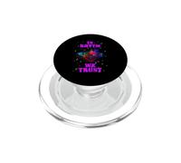 In Rhythm We Trust Colorful Music Vibes PopSockets PopGrip for MagSafe