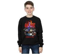 In Rock We Trust Album Cover Sweatshirt AC/DC Black 5-6 Years