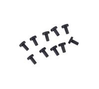 In Rubber Hole Plugs, Black Opening Covers with Round Flange Structure, 10 Piece Pack for General Repairs Rubber Hole Plugs Blanking Push in Opening Cover Cover Stoppers Flange Cap Inserts Spare Guard