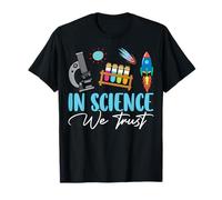 in Science We Trust Rocket Microscope Labs T-Shirt