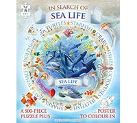 In Search of Sea Life (500-piece Jigsaw & Poster; part of the In Search of Nature Activity Box Series)