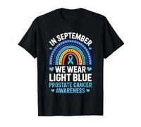 in September We Wear Light Blue Prostate Cancer Hope T-Shirt