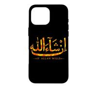 In Sha Allah If Allah Wills Quran Islam Calligraphy Muslim Case for iPhone 16 Pro Max