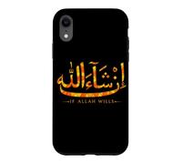 In Sha Allah If Allah Wills Quran Islam Calligraphy Muslim Case for iPhone XR