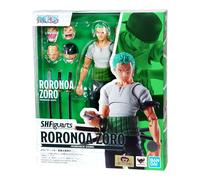 TAMASHII NATIONS, One Piece Roronoa Zoro Romance Dawn Action Figure by Bandai Spirits S.H.Figuarts