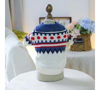 In-Stock Cross-Border Popular Pet Clothing Direct from the Source Factory, and Winter Star Sweaters for Dogs and Cats Collection(Fairybluesweater,XS)