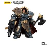 [IN STOCK]JOYTOY Warhammer 40K 1/18 Action Figure Space Wolves Hvarl Red-Blade