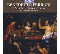 In Tabernæ Musica – Musiche Varie a Voce Sola – Tactus