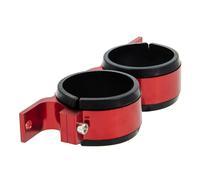 In-Tank Fuel Pump Module Assembly Double 044 Dual Fuel Pump & Filter Brackets Suitable Supports Clamp Cradle Hanger Anodized Flow Pumps(Red)
