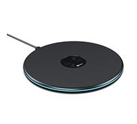 iN TECH 10W Wireless Charging Pad - Qi-Certified Adaptive Fast Charge - Compatible with iPhone 11, 11 Pro, 11 Pro Max, Xs Max, XR, XS, Galaxy S20/S20+/S10/S9, Note 10 for All Qi-Enabled Phones