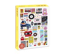 In the 80s 1000 Piece Jigsaw Puzzle for Adults | Premium 100% Recycled Board | 80s Retro 1000 Piece Puzzle for Adults | Retro Gifts | Happily Jigsaw Puzzles