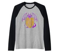 in The Affairs of Dragons Gamer Fantasy Mythical Creature Raglan Baseball Tee
