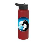 in The Arctic Circle, Fox Stainless Steel Insulated Water Bottle