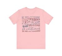 in The Beginning Funny beninging Meme T-Shirt in The Beginning Memes Tee Top Spoof Funny President Memes Unisex Adult and Kids Tee top Funny Shirts bennigin Shirts Funny in The Beginning tee top Pink