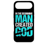 In the Beginning Man Created God - Atheism Anti Christian Case for iPhone Air