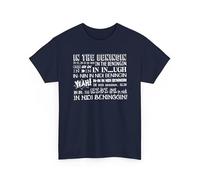 in The Beginning T-Shirt Spoof Funny T-Shirt, Joke Meme, Funny Saying, in di beninging, Beginning Bloopers, Jacob Zuma Funny tee top Navy