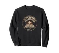 In The Beginning Was The Word John 1:1 Christian Men Women Sweatshirt