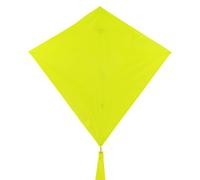In the Breeze 3296 - Lemon 30 Inch Diamond Kite - Solid Yellow Fun Easy Flying Kite